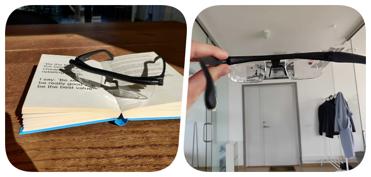 Collage of FlexVision. House and Reading